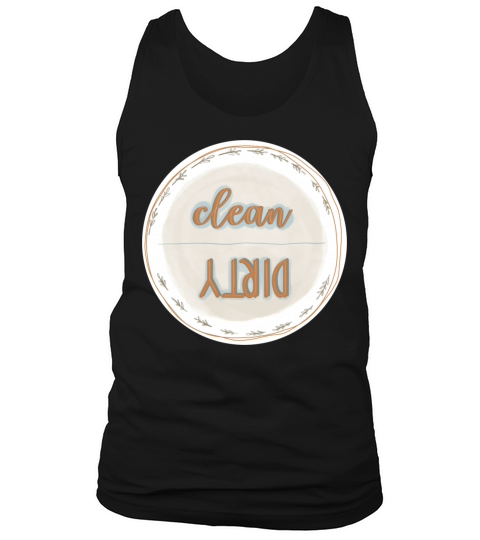 Clean And Dirty Dishwasher Magnet Tank Top Unisex