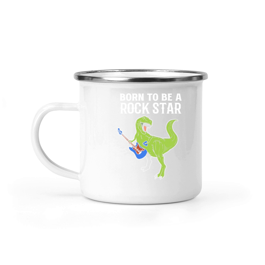 Born to Rock Star Performer Gift Camping Mug