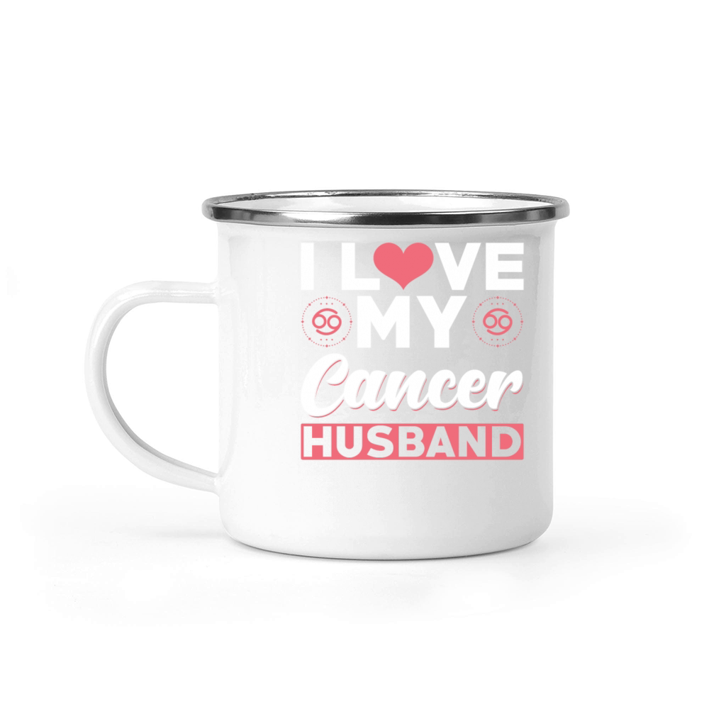 I love my Cancer Husband Camping Mug