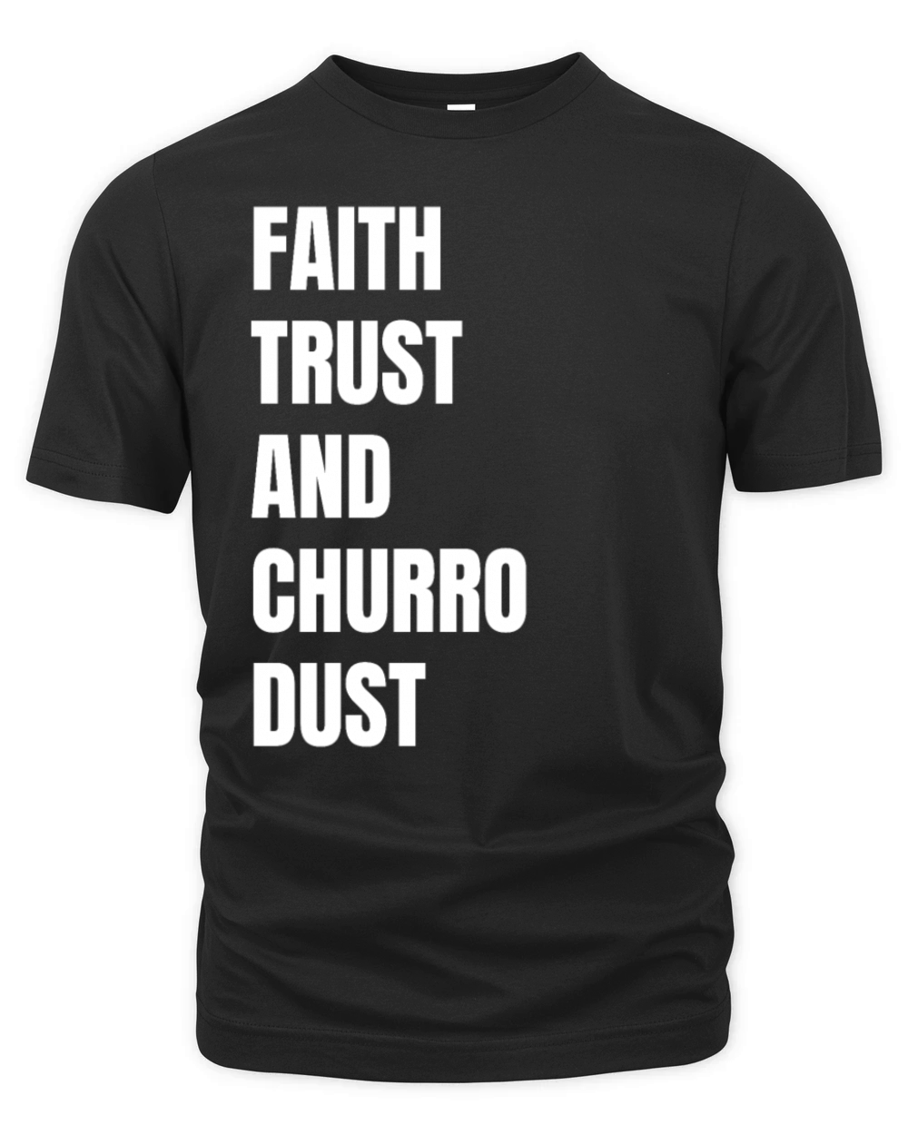 Faith Trust Vintage Mexican Churros Organic Unisex T-shirt
