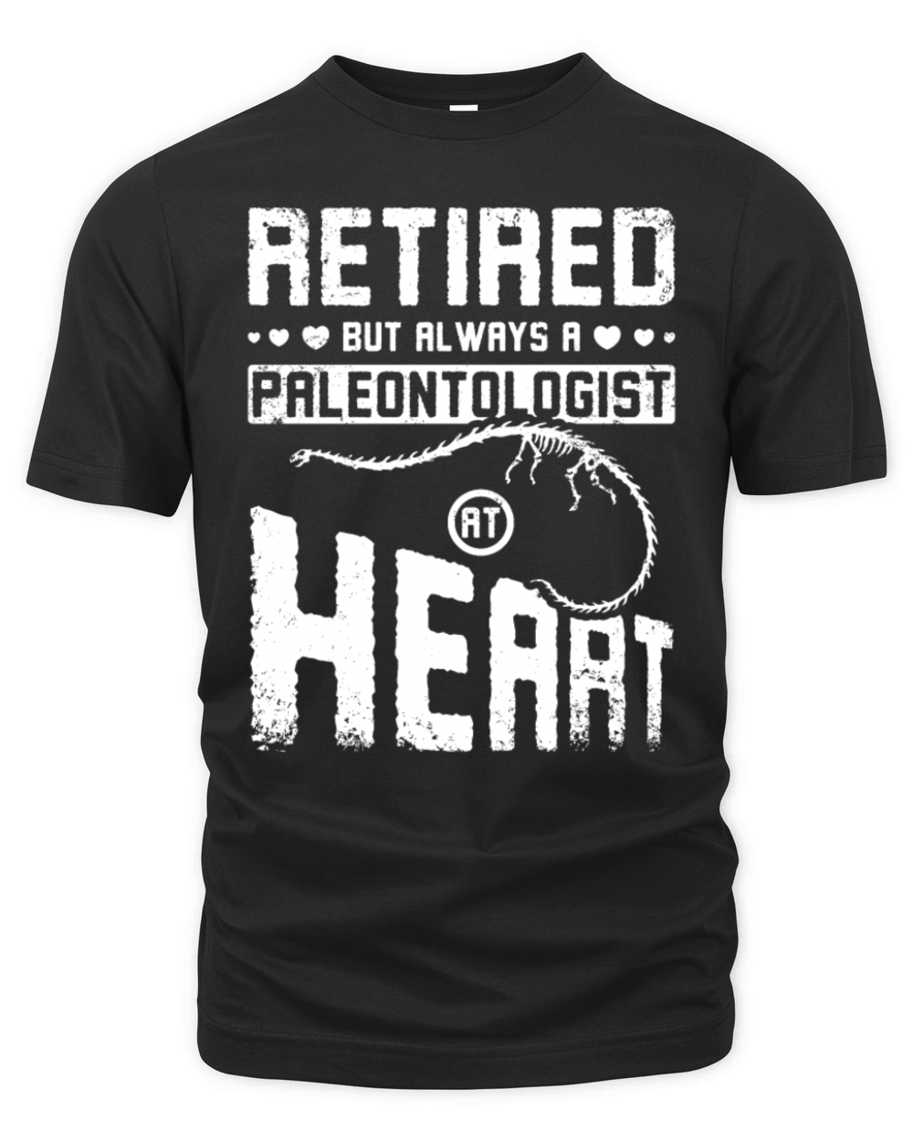 Retired but always a paleontologist at heart Organic Unisex T-shirt