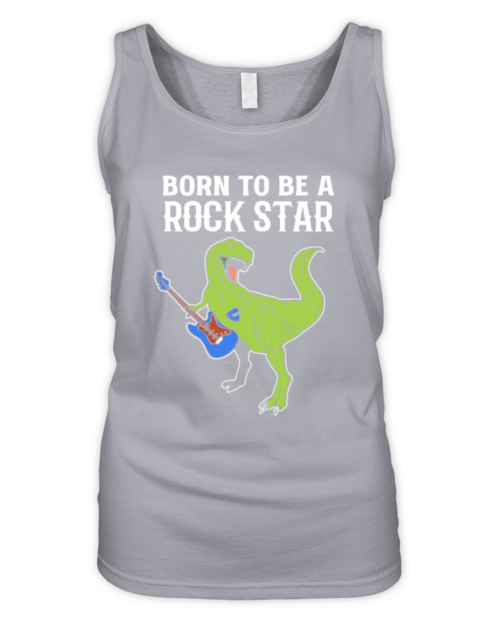 Born to Rock Star Performer Gift Organic Women's Tank Top