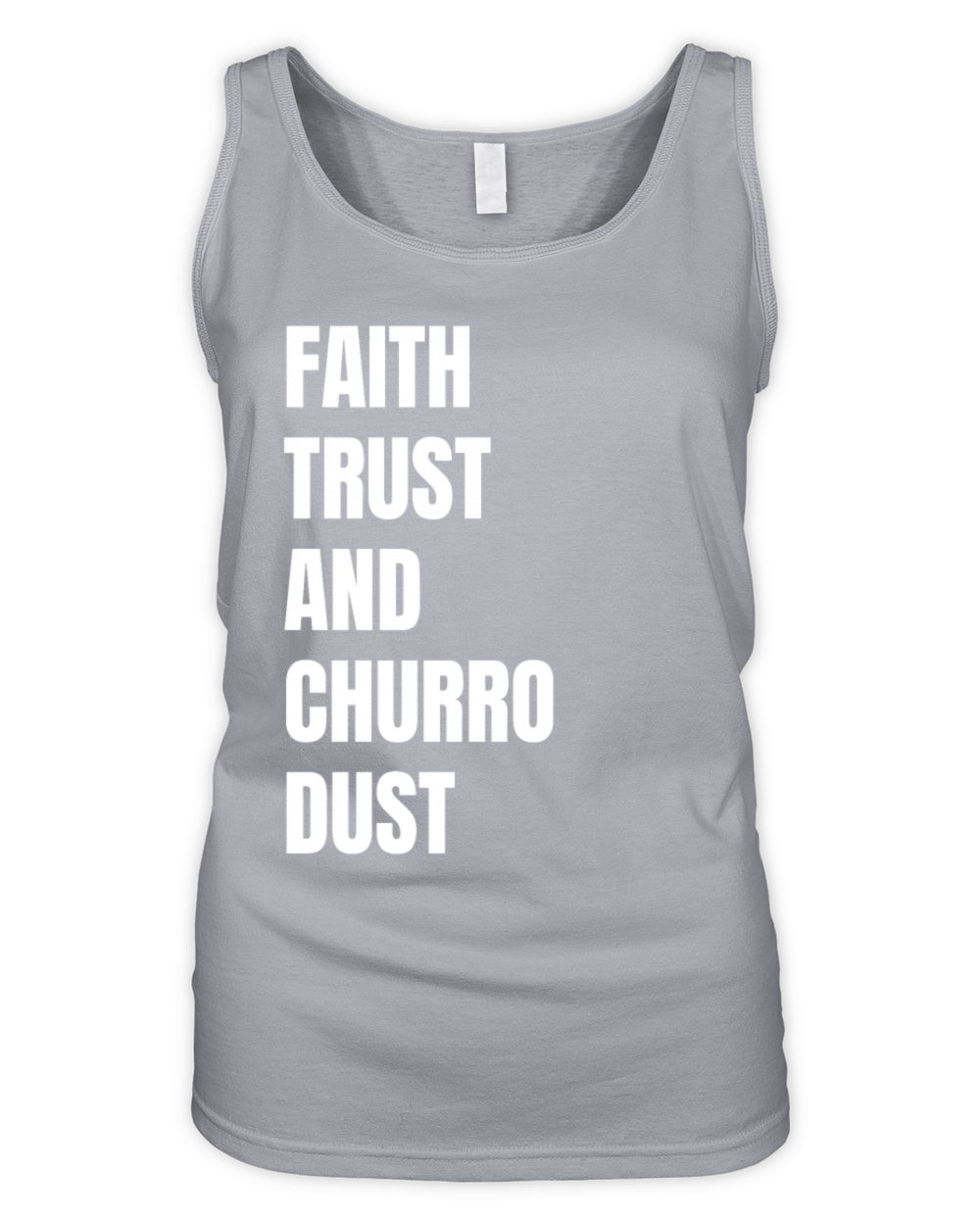 Faith Trust Vintage Mexican Churros Organic Women's Tank Top