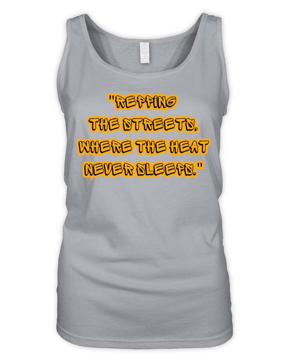 Rap Music Quote Organic Women's Tank Top