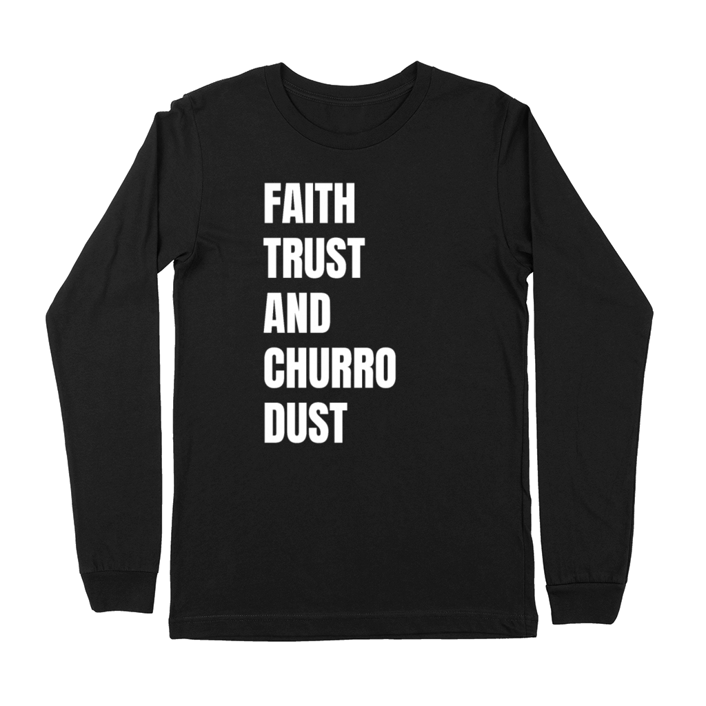 Faith Trust Vintage Mexican Churros Premium Long Sleeve
