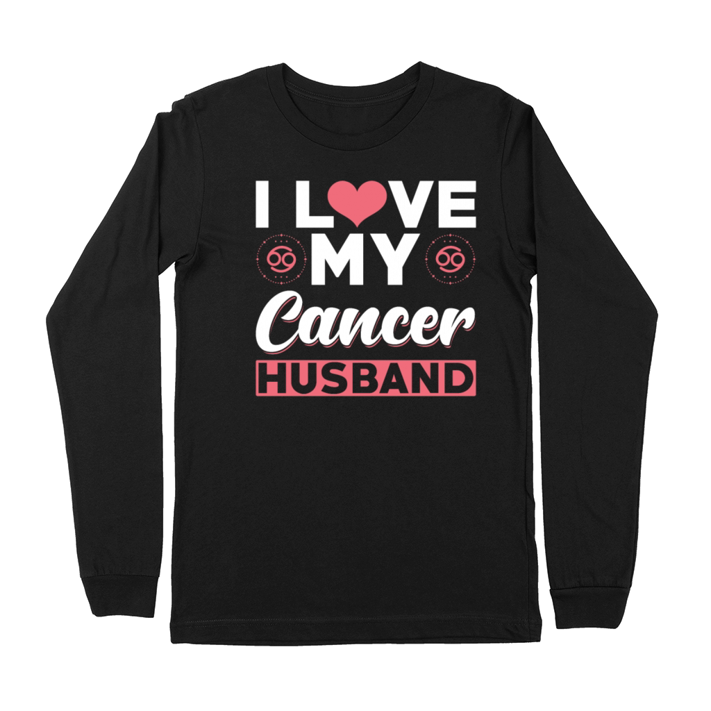 I love my Cancer Husband Premium Long Sleeve