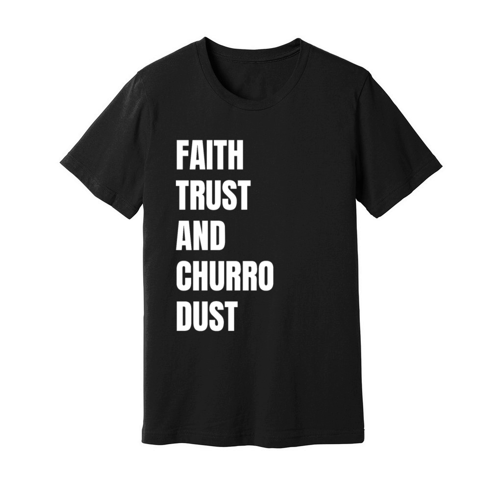 Faith Trust Vintage Mexican Churros Unisex Jersey Tee