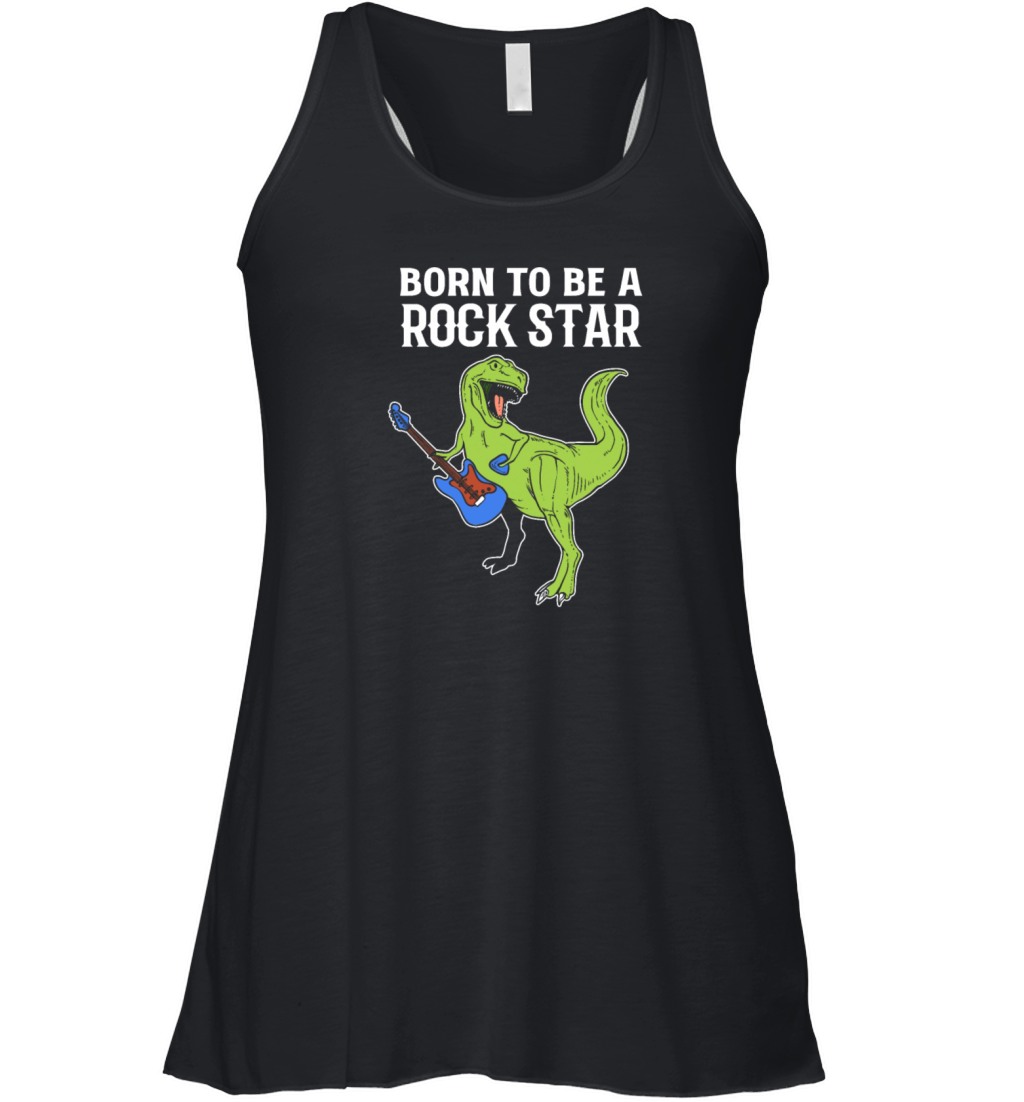 Born to Rock Star Performer Gift Women's Flowy Tank Top
