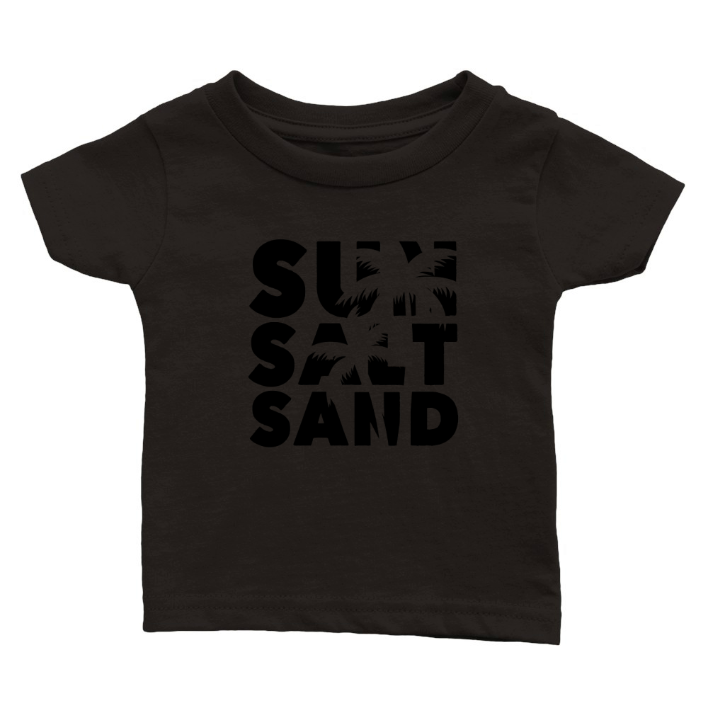 sun salt sand Classic Baby Crewneck T-shirt