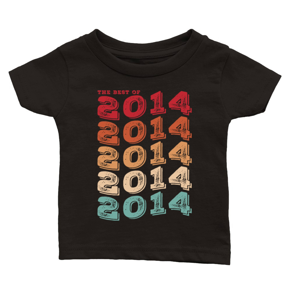 Vintage 2014 Gifts Legend for 9 Year Old - 9th Classic Baby Crewneck T-shirt
