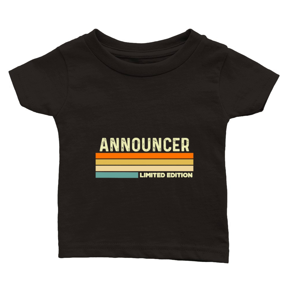 Announcer Limited edition Classic Baby Crewneck T-shirt