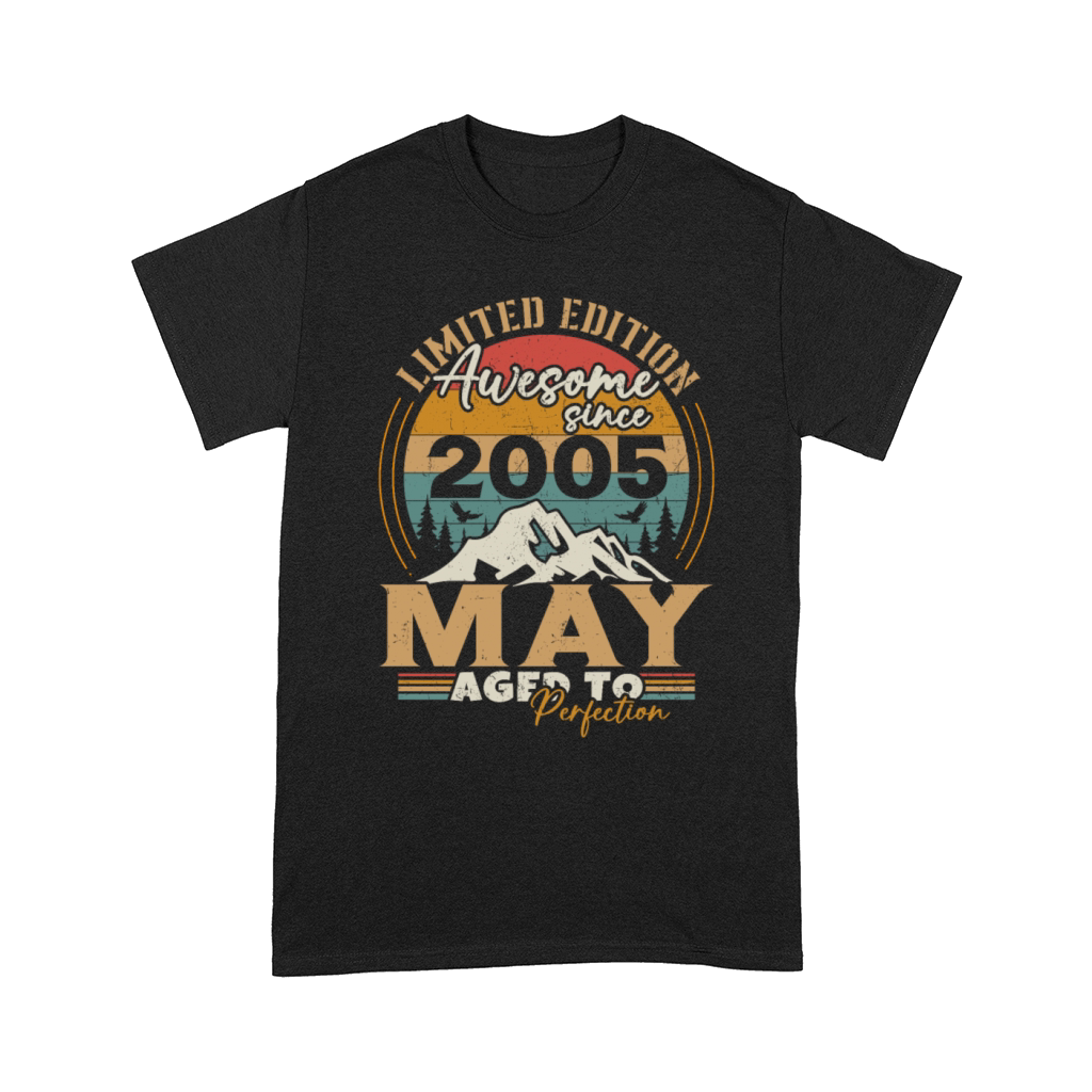 Vintage Born In May 2005 Birthday Gift Comfort T-shirt