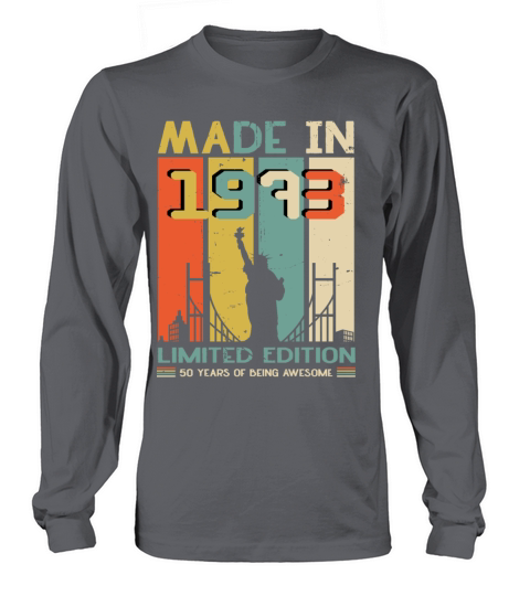 Made In 1983 40 Years Of Being Awesome Long sleeved Unisex