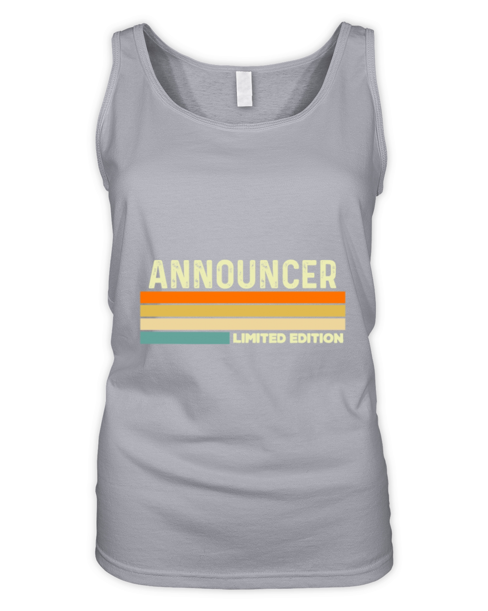 Announcer Limited edition Organic Women's Tank Top