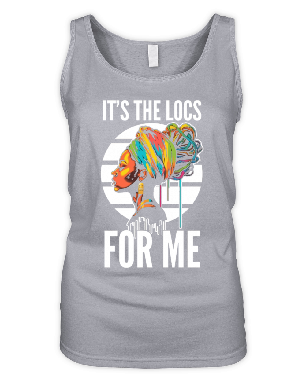 Its the Locs For Me - Afro Hair Black American Organic Women's Tank Top