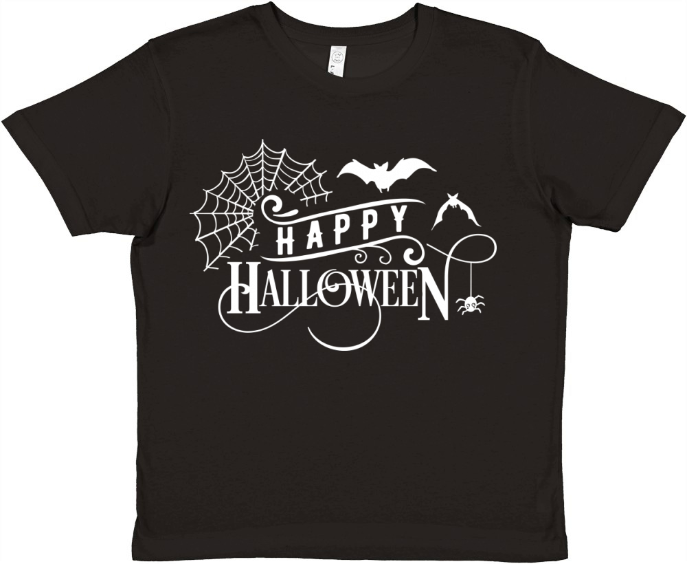 Happy Halloween white Premium Kids Crewneck T-shirt