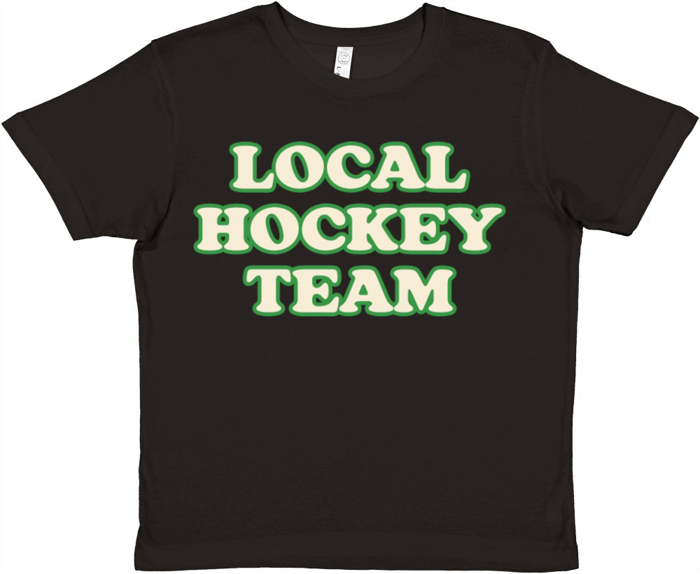 Local Hockey Team Premium Kids Crewneck T-shirt
