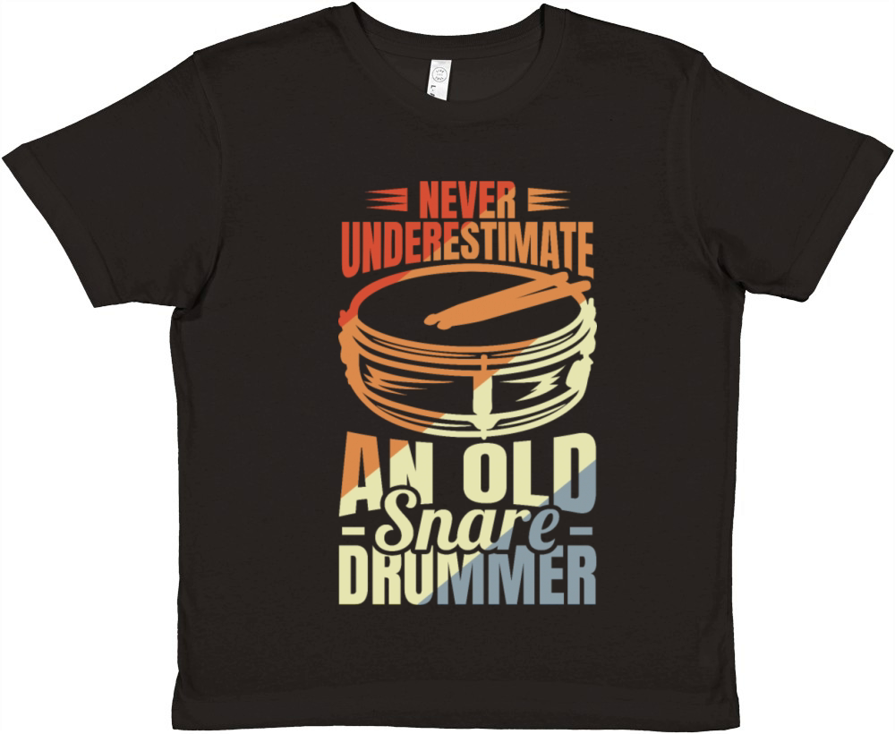 Snare Drums Grandfather Premium Kids Crewneck T-shirt