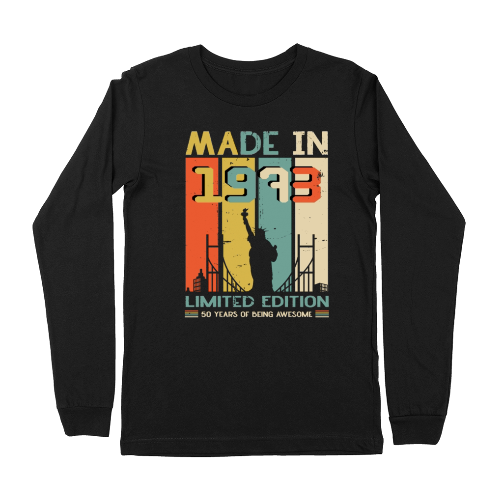 Made In 1983 40 Years Of Being Awesome Premium Long Sleeve
