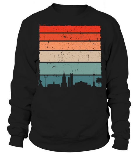 Vintage Warsaw city Sweatshirt Unisex