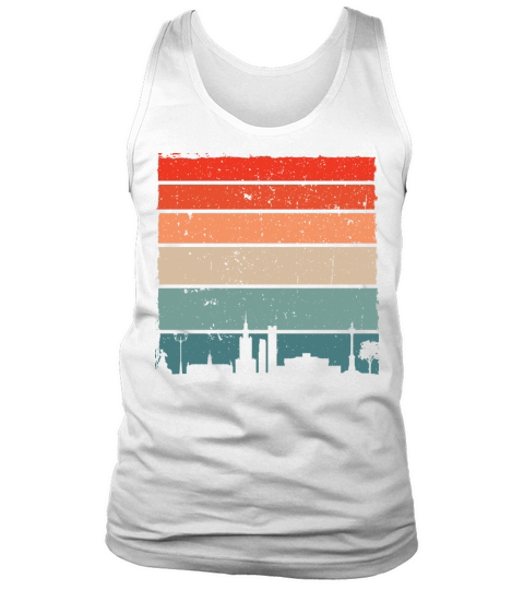 Vintage Warsaw city Tank Top Unisex