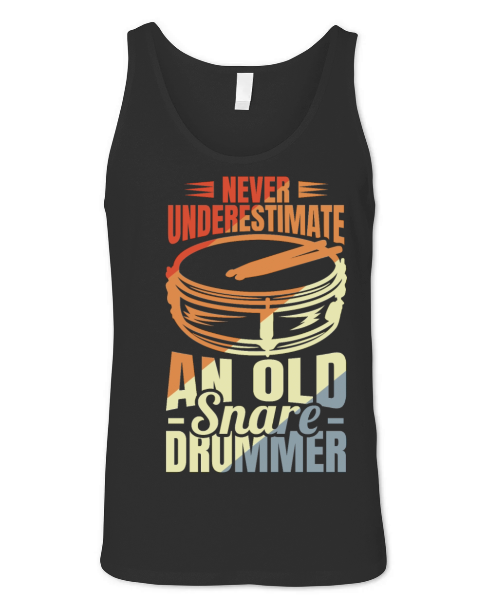 Snare Drums Grandfather Unisex Jersey Tank