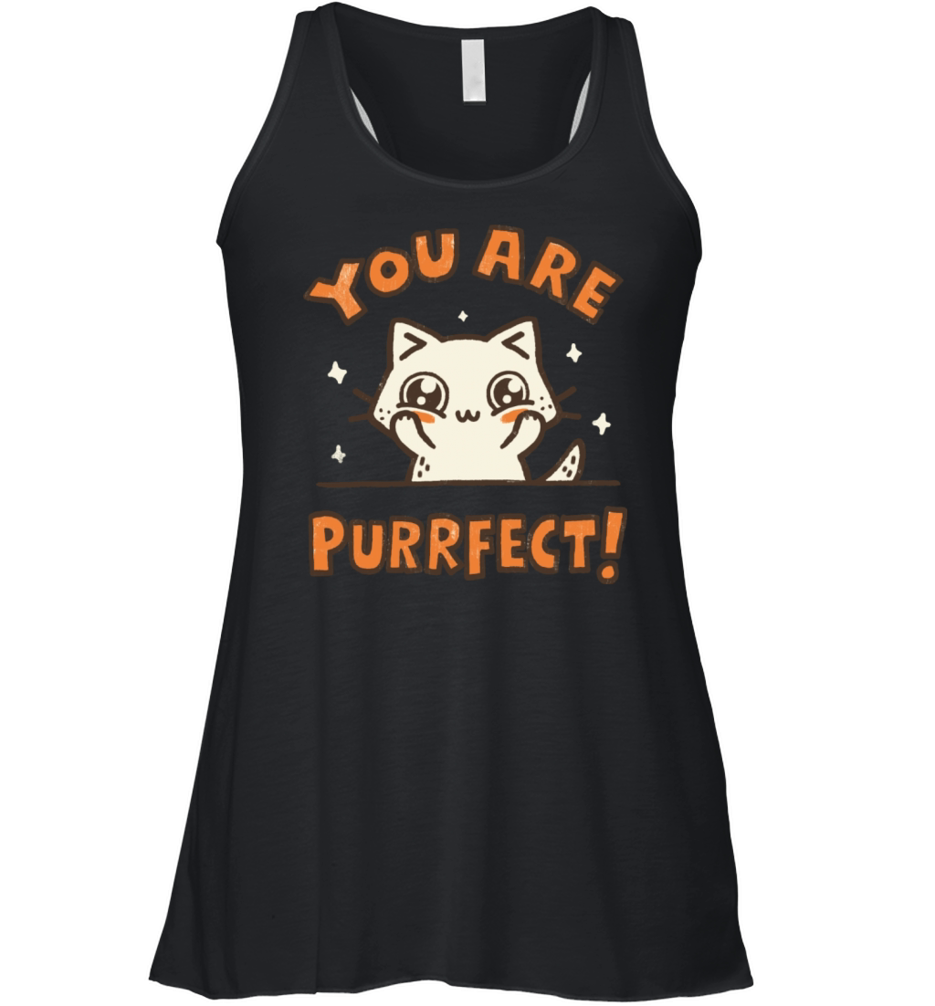 You Are Purrfect Women's Flowy Tank Top