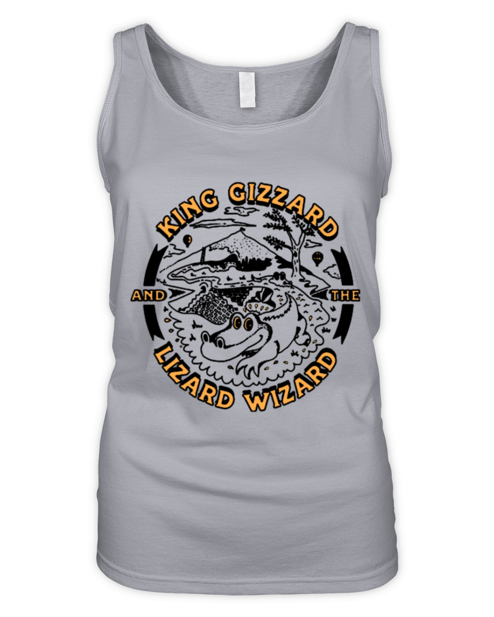 King Gizzard And The Lizard Wizard Gators Vintage Organic Women's Tank Top