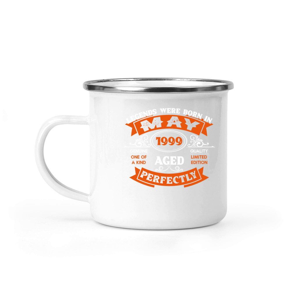 Legends Were Born In May 1999 Birthday Camping Mug