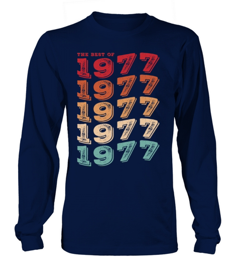 Vintage 1977 Gifts Legend for 46 Years Old - 46th Long sleeved Unisex