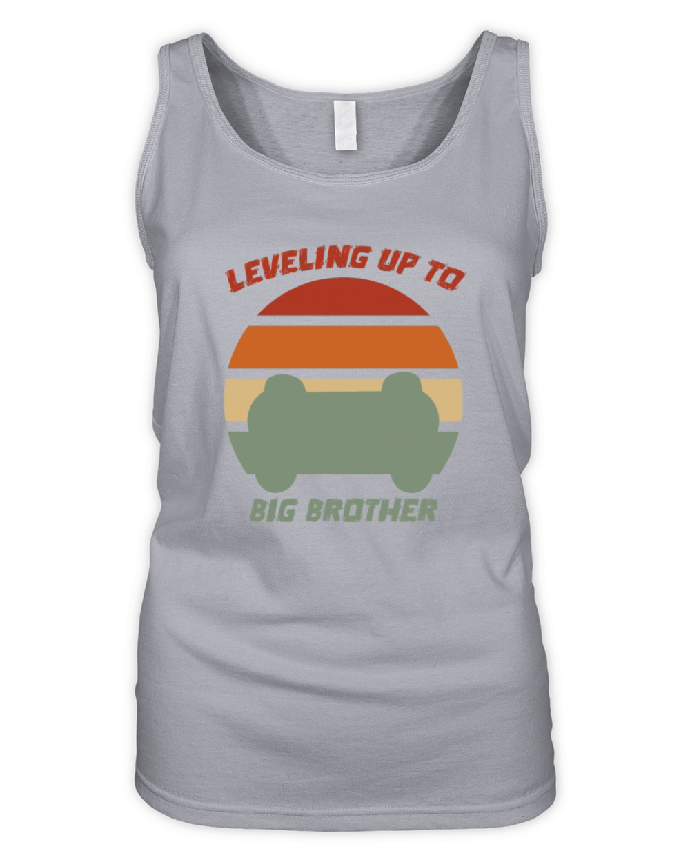 Vintage Leveling Up To Big Brother Video Game Organic Women's Tank Top