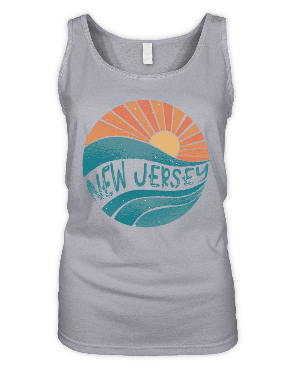 New Jersey Usa Staate Organic Women's Tank Top