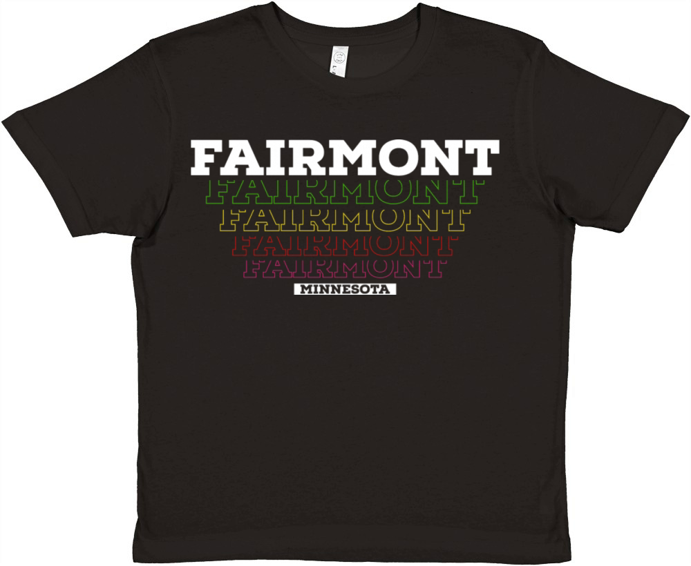 I Love Fairmont Minnesota Usa Vintage Premium Kids Crewneck T-shirt