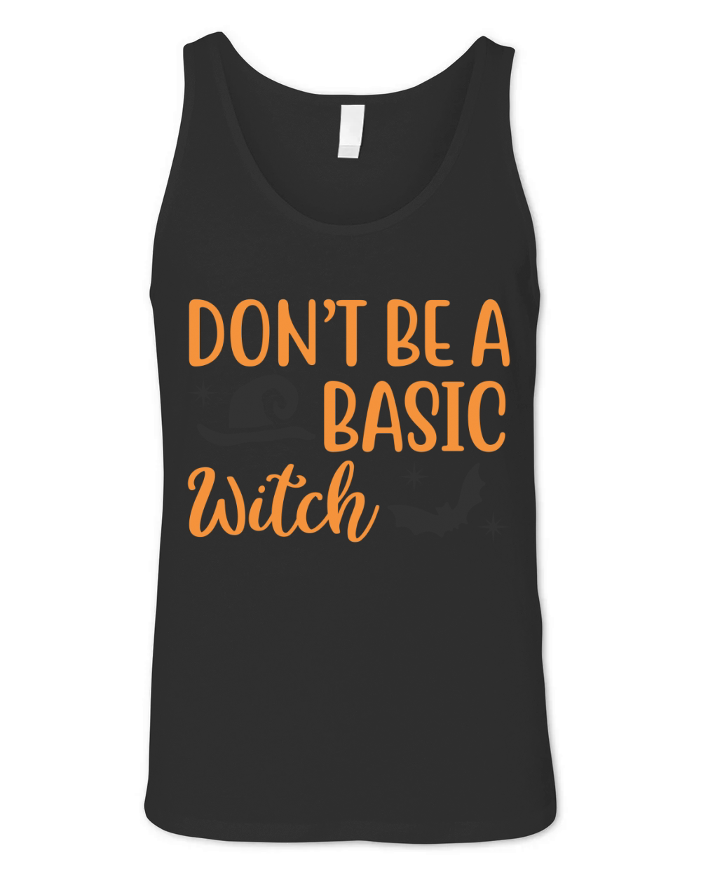 Dont Be A Basic Witch Halloween Shirt,  , Tank Unisex Jersey Tank