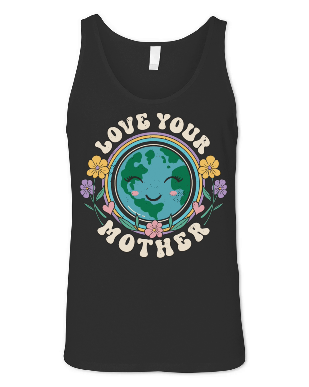 Earth Day Love Your Mother Gift Idea Unisex Jersey Tank