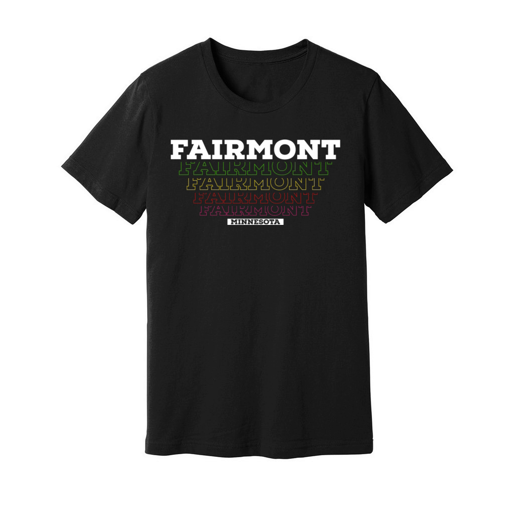 I Love Fairmont Minnesota Usa Vintage Unisex Jersey Tee
