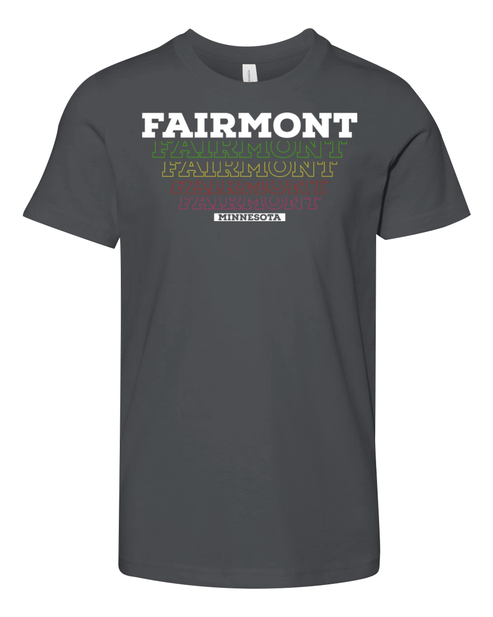 I Love Fairmont Minnesota Usa Vintage Youth Unisex Jersey Tee