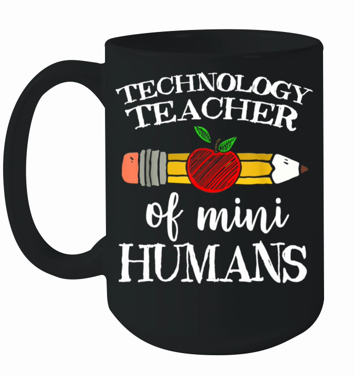 Technology Teacher Of Mini Humans Computer Team s Ceramic Mug