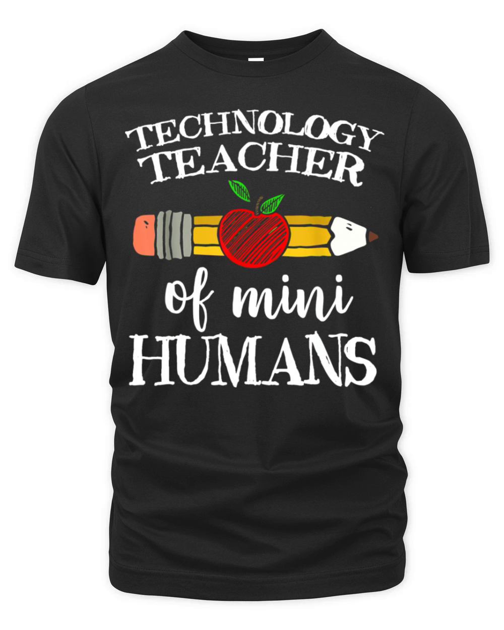 Technology Teacher Of Mini Humans Computer Team s Organic Unisex T-shirt
