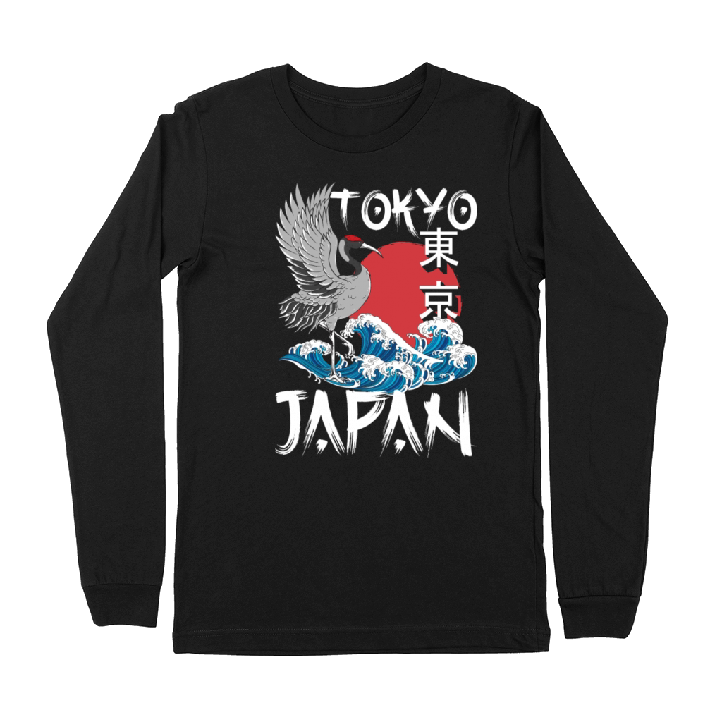 Japan Japanese Samurai Premium Long Sleeve