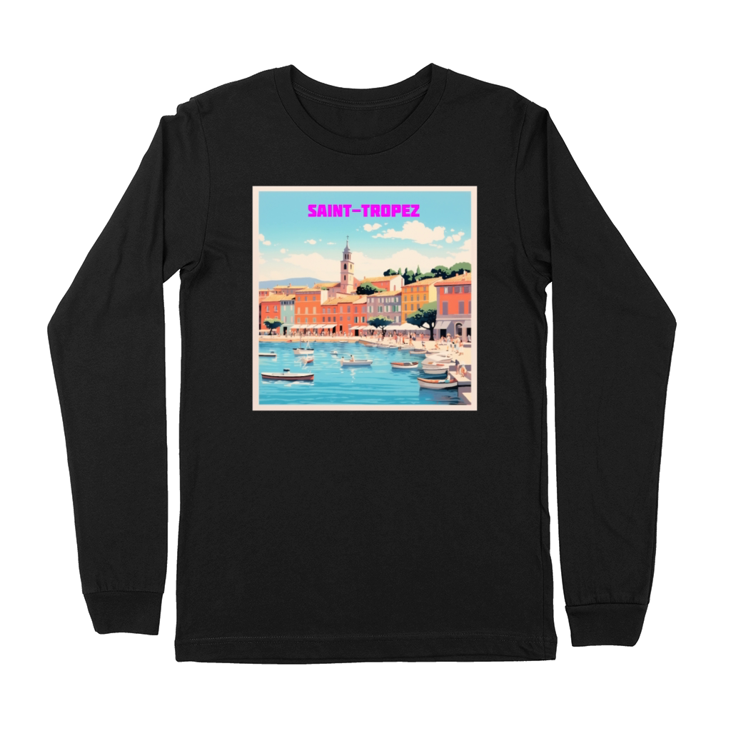 "Pastel Paradise" Saint-Tropez Premium Long Sleeve
