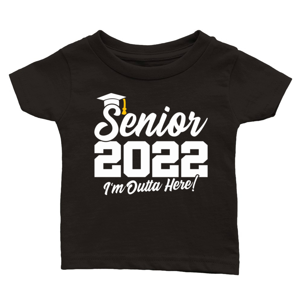 Senior Year Senior Class Graduating Class Senior 2 Classic Baby Crewneck T-shirt