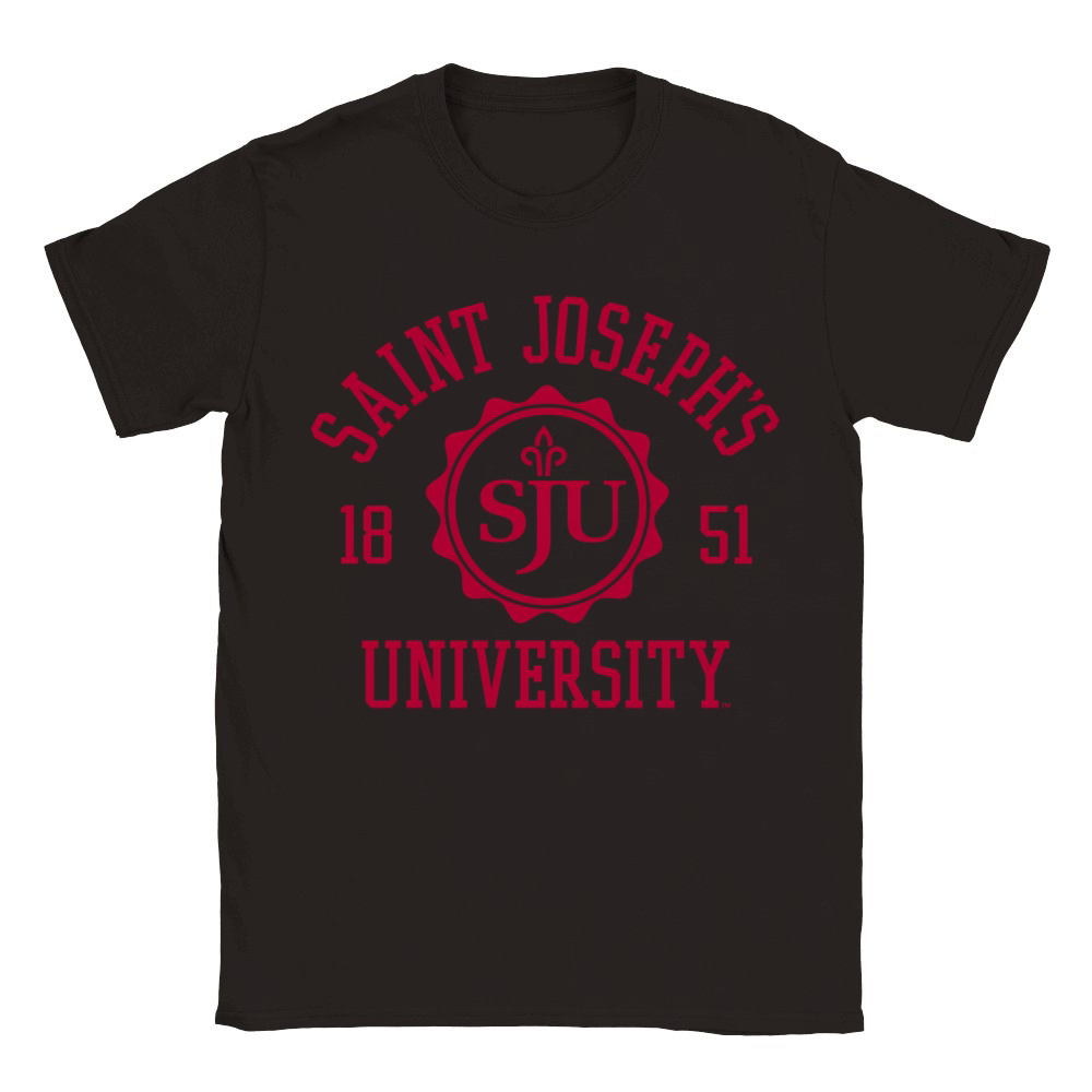 St JosephS Hawks Stamp 1851 Officially Classic Kids Crewneck T-shirt