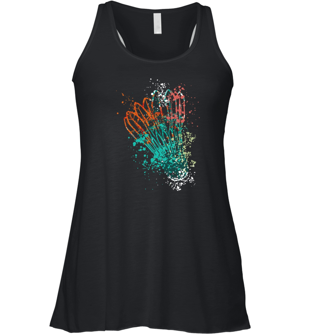 Splash Badminton shuttlecock Women's Flowy Tank Top