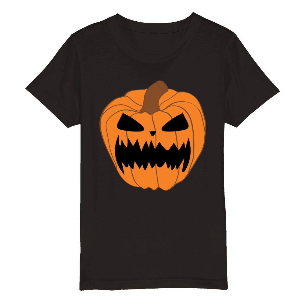 Halloween pumpkins (24) Organic Kids Crewneck T-shirt