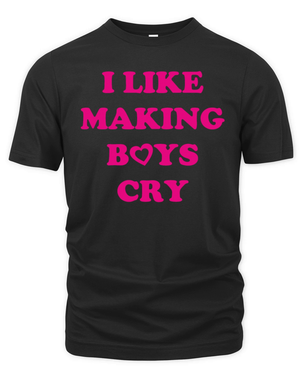 I Like Making Boys Cry Organic Unisex T-shirt