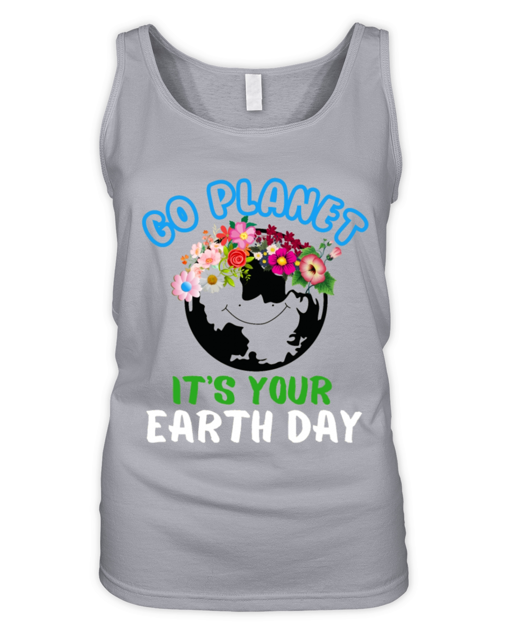 FUNNY EARTH WORLD NATURE DAY 2023 ENVIRONMENTAL Organic Women's Tank Top