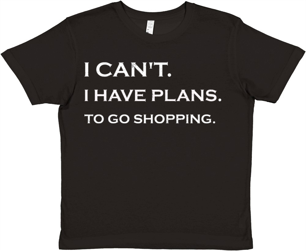 Plans to go shopping Premium Kids Crewneck T-shirt