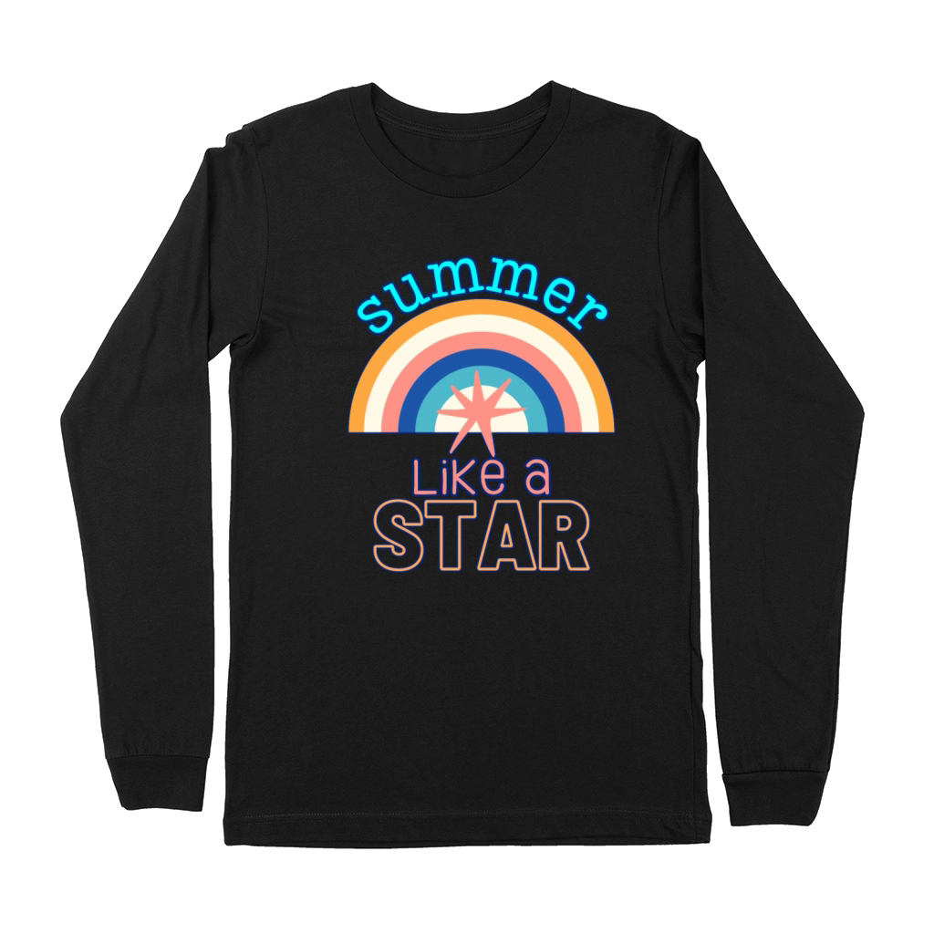 Rainbow Starfish Summer Star Premium Long Sleeve