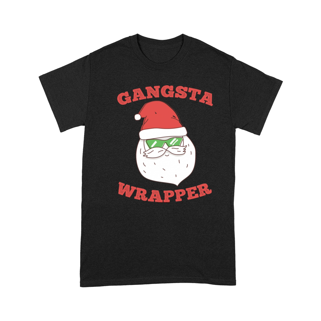 Gangsta Wrapper Santa Premium T-shirt